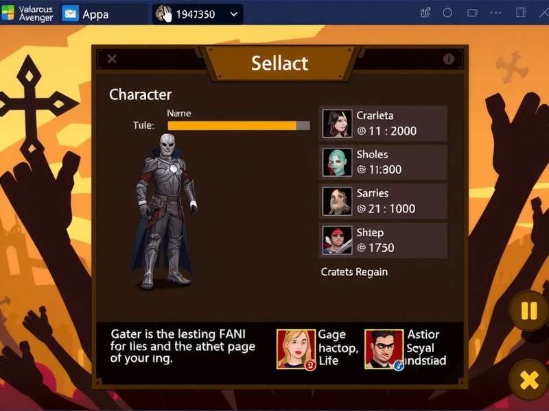 Valorous Avenger Legend Game Statistics